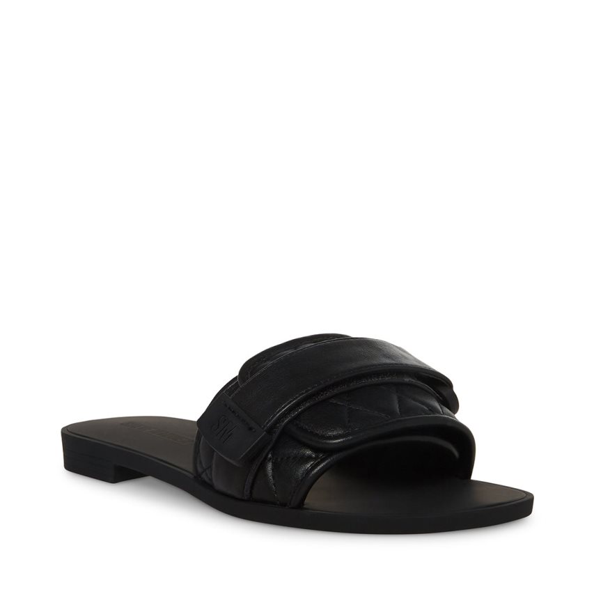 Sandalias de Diapositivas Steve Madden Janelle Mujer Negras | ES CT3218